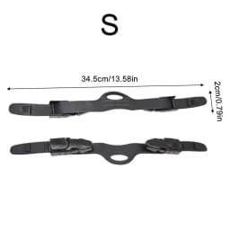 Diving Fin Strap Quick Release Flipper Strap Adjustable Rubber Fin Belt With Quick Release Buckles For Swimming Snorkeling