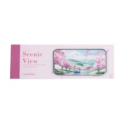Journal GO 24pages Scenic View Landscape Sticker Book 4-Season Long Strip Decals for Journaling Scrapbooking Planners DIY Crafts