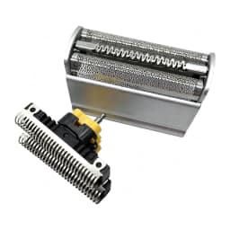 Foil Screen & 31B 31S Razor Head, cutter Blade Fit with Braun old series 3 350 360 370 380 390CC Electric Shaver