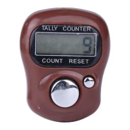Mini Finger Counter Islamic Bead 5 Digital LED Electronic Handheld Tally Counter Clicker Counter Ring