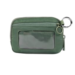 Women Cute Small Pouch Mini Wallet with Clear ID Window, Makeup Cosmetic Bag,Card Holder Bag for Purse,Toiletry Zipper Pouch