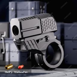 EDC Tactical Pistol Toy Fidget Spinner Ejectable Shell Toy Fidget Gear Gadget Stress Relief Anti-Anxiety Toy for Adults Gift