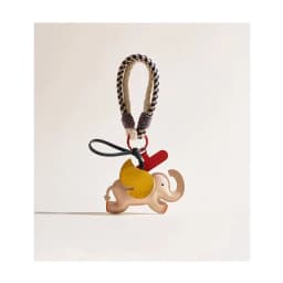 Cute and Playful Leather Dumbo Bag Pendant Bag Charm Bag Accessories School Bag Backpack Charm