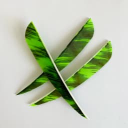 50 Pcs 4" Parabolic Camo Arrow Feathers Fletching Right Wing Archery Fletches 4 Inch For Hunting Bow Accessories