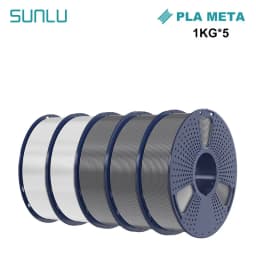 SUNLU 5KG 3D Filament High Speed PLA/PLA META/APLA/PLA MATTE 1.75mm 5Roll 1KG 3D Printer Filament for 3D Printer