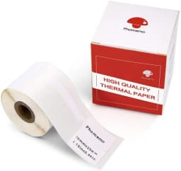 Phomemo Multi-Purpose Square Self-Adhesive Label for Phomemo M110/M200 Label Printer Width 20-50mm Labels/Roll