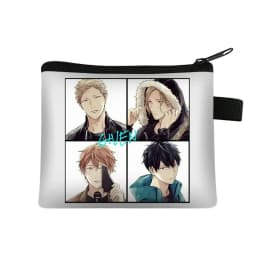 Japanese Anime Yaoi Bl Given Yaoi Given Manga Pattern Coin Purse Women Fashion Mini Handbags Casual Beauty Lipstick Bag Gift