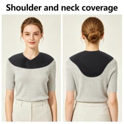 Heating Shawl Heated Brace for Neck Shoulder Back Muscle Relaxation Relief Pain 3 Gear Settings Hot Compress Helpful for Sleep