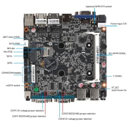 Fanless Mini PC IPC Intel J1900 J2900 I5-5200U 2xEthernet 2x COM DB9 HDMI VGA MPICE Expansion WiFi 4G LTE Support Windows Linux