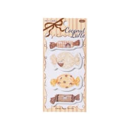 120 Pcs Kawaii Stationery Color Candy Label Index Stickers Aesthetic Message Memo for Handbook Scrapbooking Office Supplies