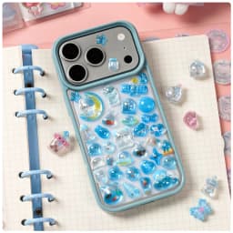 1 pc/4 pcs Mini Sweet Star Cartoon Drop 3D Relief Stickers Journaling DIY Diary Cute Stationery Sticker Decor School Supplies