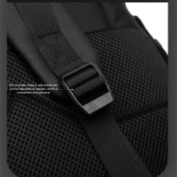 Business Water-Resistant Backpack for Men 14inch Laptop Bag Large Capacity Multi-Compartment Breathable Backpack Student Commuting Travel Bag in Black, Gray, and Blue