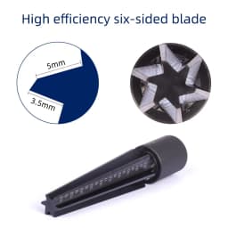 Wax Ring Sizer Mandrel Wax Tube Cutter Enlarge Holes of Carving, Ring Molds, Sculpting Jewelry Wax Rings Modeling, Inner Diamet