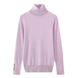 YENKYE Autumn Women Long Sleeve Basic Turtleneck Knit Sweater Casual Pullover Knitwear