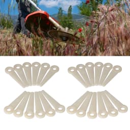 Plastic Cutter Blades Lawn Mower Head Blade Replacement 4111‑007‑1001 for Mower Blade Replacement