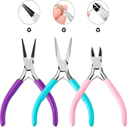 Jewelry Pliers Tool Set Jewelry Making Pliers Tools for DIY Bracelet Jewelery Making Supplies Handmade Jewelry Repair Tools