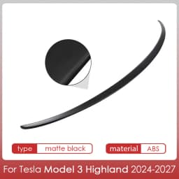 Spoiler for Tesla Model Y Juniper Accessories Spoilers Wings for Tesla Model 3 Highland Accessories 3/Y 2017-2027 ABS Material
