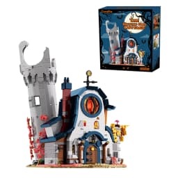 1410PCS Magic Owl House Building Blocks Kits Assembly Street View Bricks Mystic Forest Castle Toys Sets Creative Gifts For Birthday Halloween Christmas