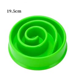 Pet Dog Slow Feeder Bowl Fun Non Slip Anti-Gulping Slower Food Feeding Dishes Eco Dog Bowl for Large Medium Small Dogs Puppy