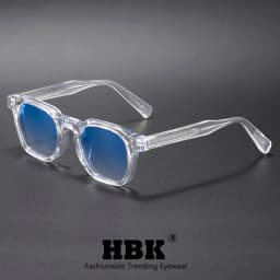 HBK Fashion Retro Men Sunglasses Classic Square Frame Design Sun Glasses Women Outdoor Travel Party Business Festival Gift