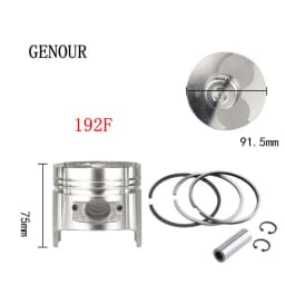 Piston Full Set W/ RING PIN CLIP For KAMA KIPOR 170F 178F 186F 190F 192F Air Cooled 2KW 3KW 5KW 6KW DIESEL Generator Spare Parts