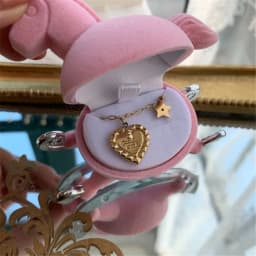 Cute Ring Ear Stud Box Horse Shape Jewelry Box Jewelry Storage Box Jewelry Box Container Wedding Ring Box Packing Gift