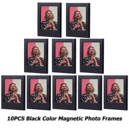 5-20PCS Assorted Color Free Combination Magnetic Photo Frame For Fujifilm Instax Mini Film Intax Mini 12 11Film Mini 8 7s 70 90