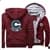 Anime hoodies Cartoon Jacket Thicken Hoody Zipper Ball Sweatshirt