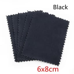 10pcs Silver Polish Polishing Cloth Soft Cleaning Cloth Wipe Wiping Cloth For Silver Gold Jewelry Tools