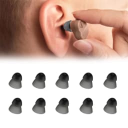 10-100pcs Hearing Aid Domes Eartips Hearing Aid Earplug Earbud Cover