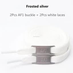 Original Shoelaces Combination White Flats laces and Shoe Decoration Suit Sneaker Shoelace Air Force one Shoes Accessories