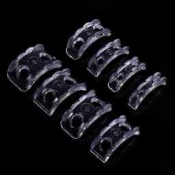 8/10pcs Transparent Spiral Based Ring Tools Spring Coil Ring Size Adjuster Guard Tightener Reducer Resizing Tool For Jewelry
