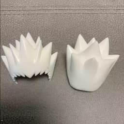 Ob11 GSC DOLL Clay white model hair doll accessories