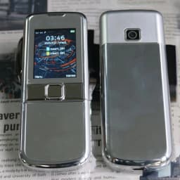 8800 Classic Retro Slider Senior Phone Dual SIM Metal Body Speed Dial Blacklist Durable Elderly Mobile Phone Big Button Luxury