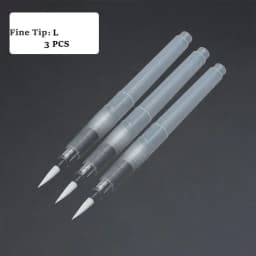 Water Color Brush Pen Set, Refillable Watercolor Soft Paint Pens Watercolor Brush Oil Acrylic Painting Calligraphy Art Supplies