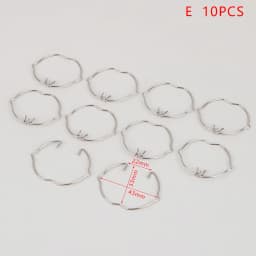 10 Pcs/set Light Cup Bracket Card Ring , 55mm 48mm LAMP RETAINING SPRING CLIP RING MR16 GU10 SPOT LIGHT DOWNLIGHT Accessories