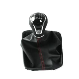 Gear Shift Knob for Seat Leon III MK3 2012-2020 LHD with Shifter Level Stick Gaiter Boot Dust Cover Car Accessories 5/6 Speed