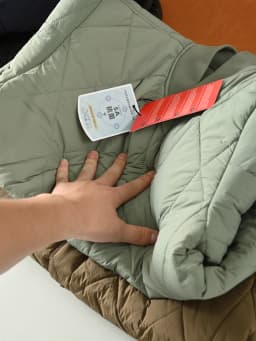 Lightweight Warm Stiched Cotton Jacket Baseball Collar Winter Men's Comfortable Windproof Cold-resistant Layering Cotton Coat