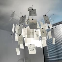 Ingo Maurer colored paper chandelier LED E27 Lamp replica designer Chandelier For Living Room Dining Room Home DIY Chandelier