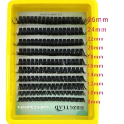 30rows Lash Clusters DIY Spiky Cluster Lashes Mixed Styles Fluffy Volume Clusters Lashes Fluffy Individual Eyelashes Extension