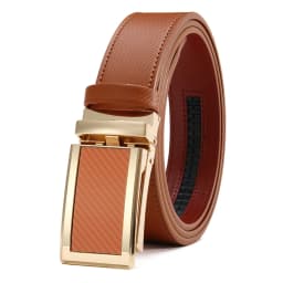 Men Belt Genuine Leather High Quality Buckle Jeans Cowskin Casual Belts Business Cowboy Male Automatic Buckle Belt 115cm 125cm