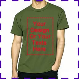 Men Tshirt Your Design Here Cotton Comfortable Unisex Teeshirt Fashion Personalized Summer Top Perfect Gift For Him