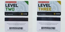 High Quantity Text Clear Letters Printed PVC SCP Hard Card Patches,top Hardboard,hardcard 8.5*5.5CM WF23461