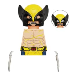 Blind Box Mini Building Blocks G0139 Figures Big Goblin Spiderman Iron Man Venom Captain Hawk Deadpool Armor Christmas Gift Toy