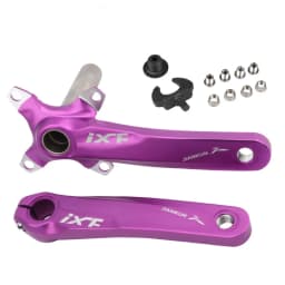 Durable IXF Bike MTB Crank 104 BCD 170mm MTB Bike Crankset Hollowtech Narrow Wide Chainring Road Bicycle Parts