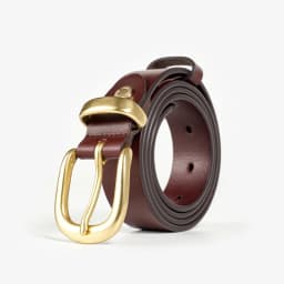 BEAUTODAY Belts Women Cow Leather Strap Solid Color Oval Buckle Ladies Modern Fashion Jeans Dress Accessories Waistband 91054
