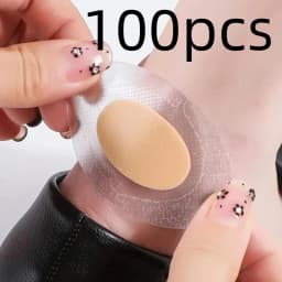 100pcs Gel Grip Heel Protector Adhesive Foot Patches Blister Pads Heel Liner Shoes Stickers Plaster Foot Care Cushion