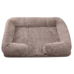 Dog Bed Dog Plush Pet Bed Winter Thickened Pad Dog Sleeping Bed Sofa Removable Pad Dog Small Large Dog Square Kennel