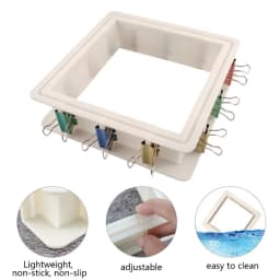 Adjustable Mold Housing for Making Silicone Rubber Mold Housing Housing Frame for DIY Soap Silicone Mold Making