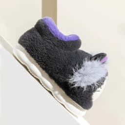 Cute and Cool Cat Thick-Soled Cotton Slippers Women's Winter Indoor Warm Home Slippers Men's Outdoor Full-Back Cotton Shoes Coup